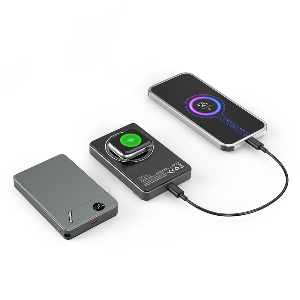 Kilyos 10.000 mAh Magsafe & Wıreless Standlı Powerbank – görsel 3