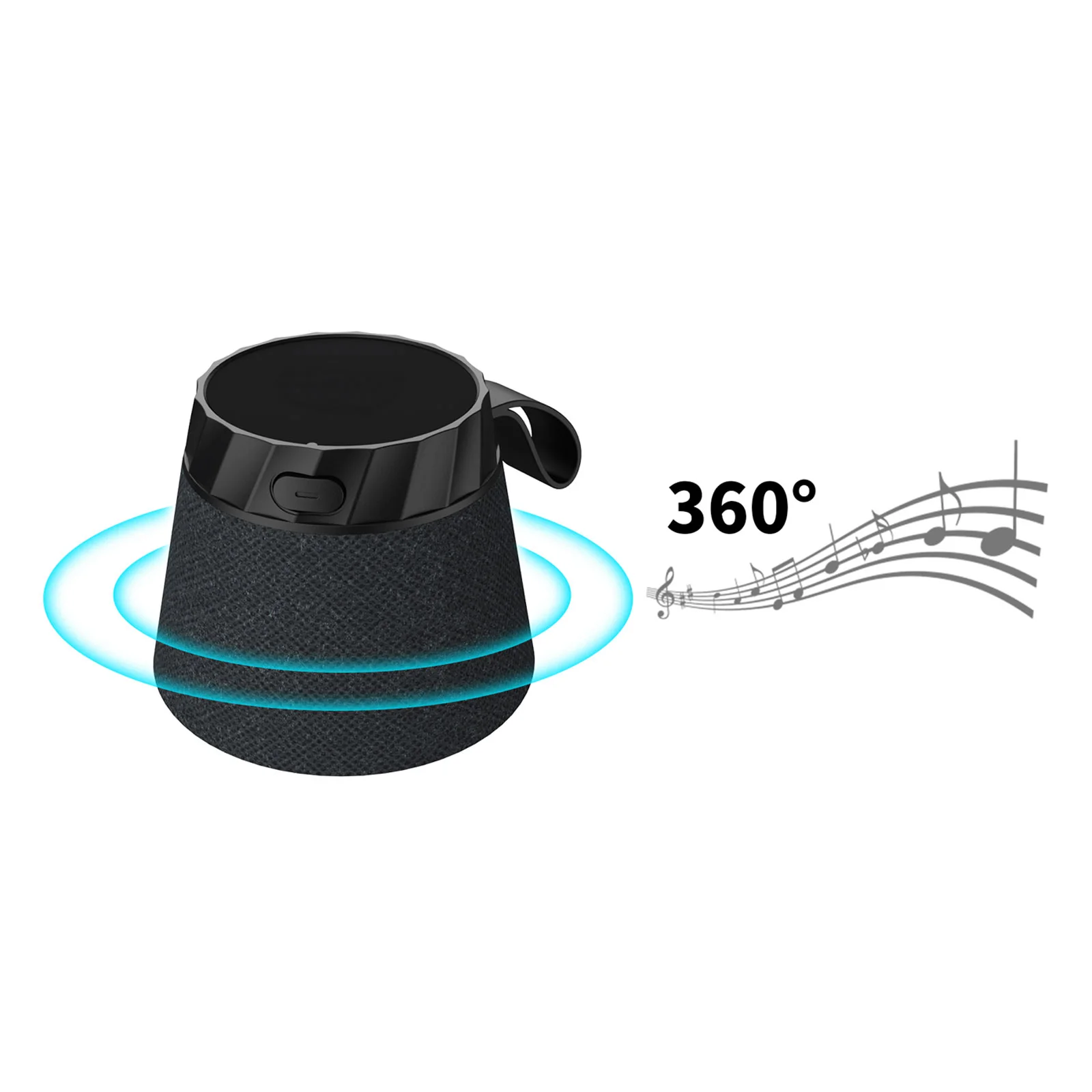 Yankı Bluetooth Mıknatıslı Işıklı Hoparlör – görsel 3