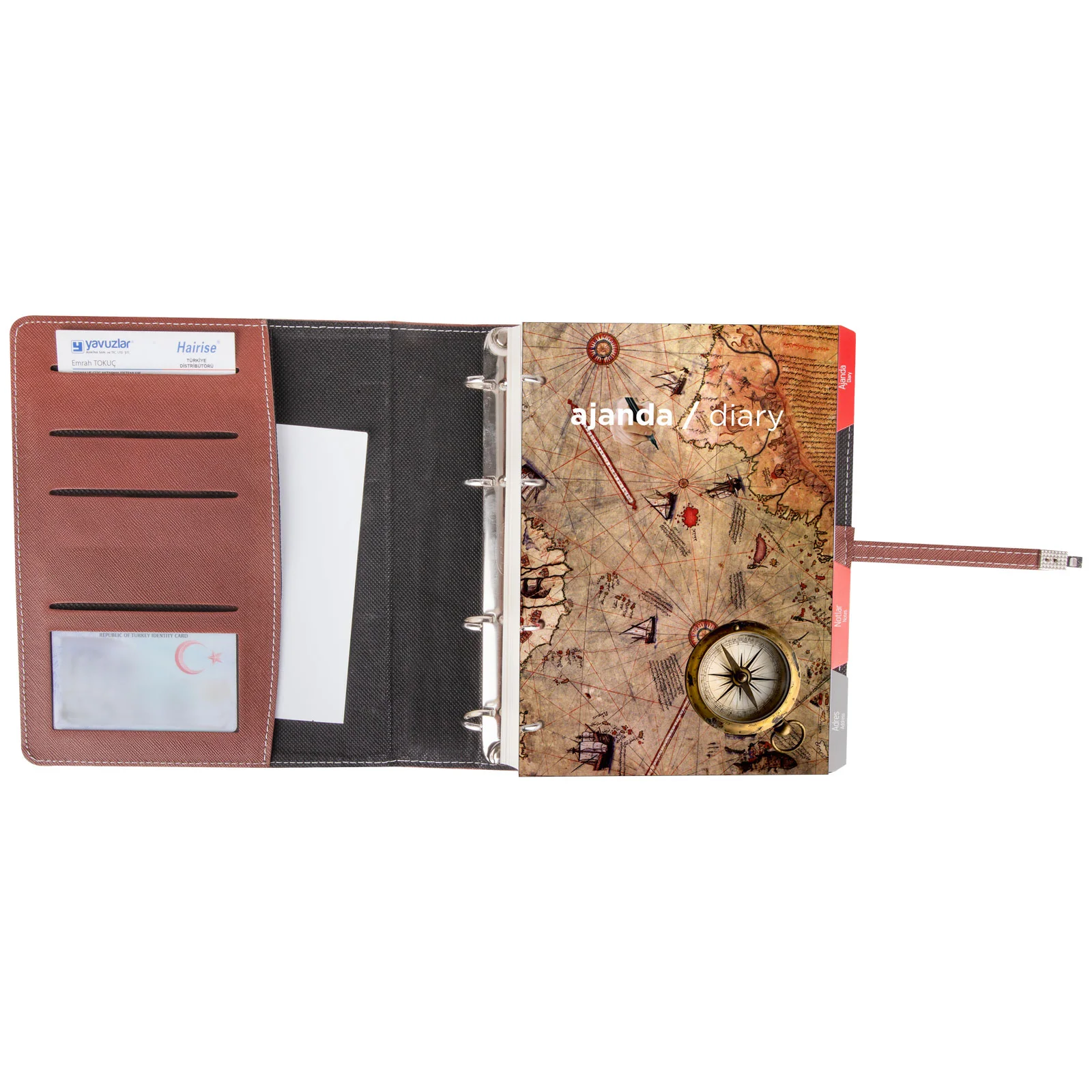 Mithatpaşa Organizer Ajanda (18x21,5cm) – görsel 2
