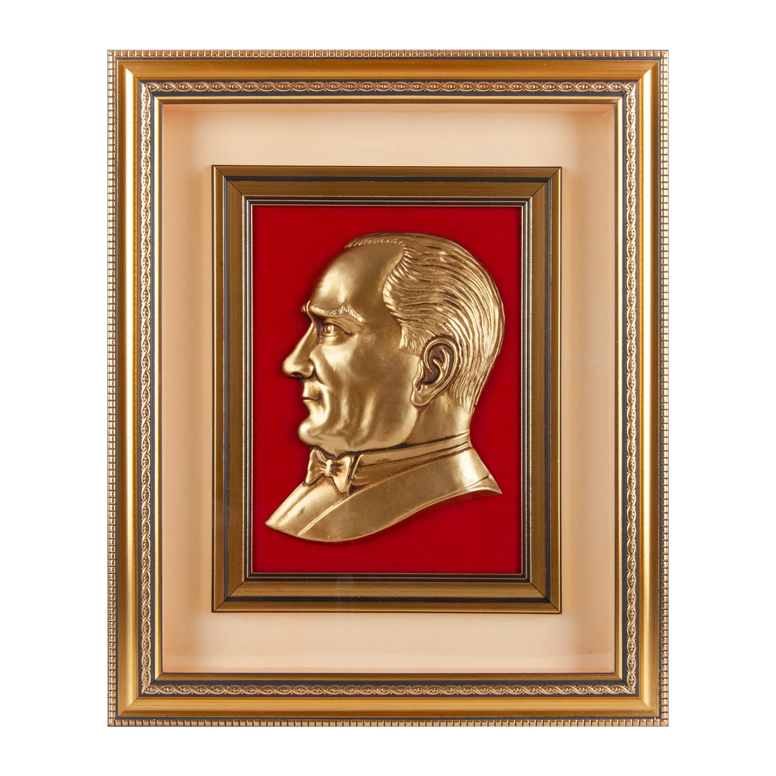 Lider Atatürk Kabartmalı Tablo